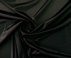 Атлас Сатин 100% п/эстер 100гр/м погон гладь (Черный)