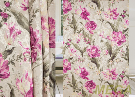 Ткани портьерные Печать Жаккард GL PP1104-4/150 P Pech
