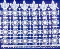 Кружево № 13005626 шир 130мм (уп.9м)