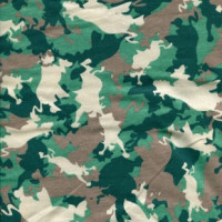 Полотно трикотажное Кулирка 30/1 набивная в рулоне  в Казани